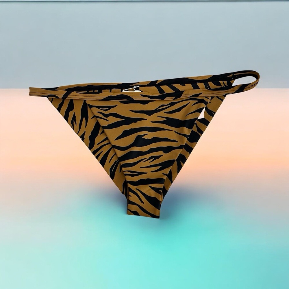 RVCA Top Notch Cheeky Bikini Bottom Low Rise Size XL - Picture 11 of 11